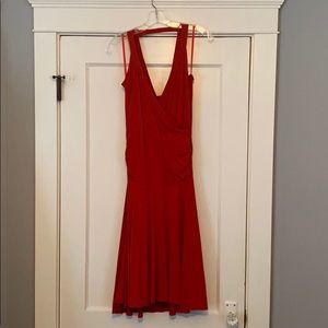 Arden B Reversible Red Dress